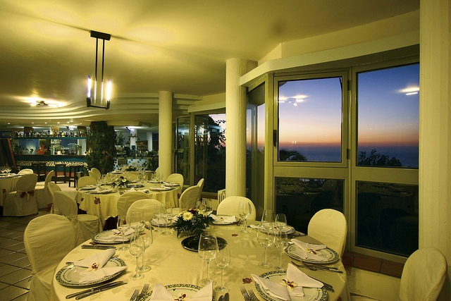 Hotel Villaggio Stromboli - Sala ristorante