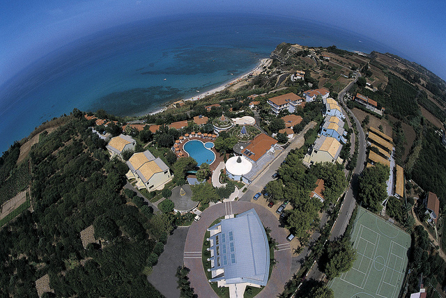 Hotel Villaggio Stromboli - Vista dall'alto