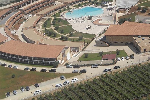 Eco Resort Dei Siriti, vista dall'alto