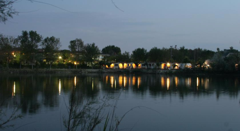 Vista serale del Campeggio Lake Placid