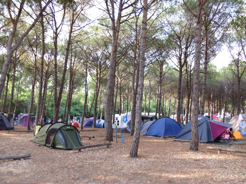Oristano - Camping Village Spinnaker -Piazzole tenda