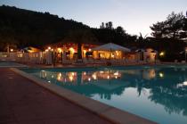 Palinuro -Arco Naturale Club Villaggio Camping - Piscina di sera