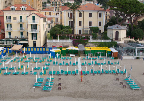 Alassio - Hotel Gandolfo - Spiaggia